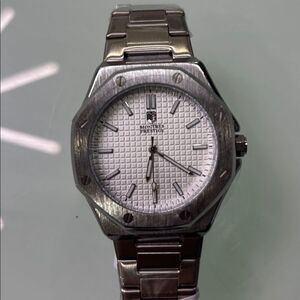 Montres Prestige men’s Silver Stainless Steel Watch